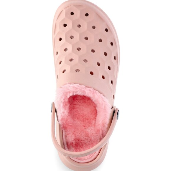 Joybees PLUSH LINED Clogs WITH A REMOVAL LINER Pink Women's Sandals Size 8 NEW - Picture 1 of 6
